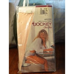 Jockey For Her Hipster Panties 100% Cotton Combed‎ Underwear Size 5 NWT
